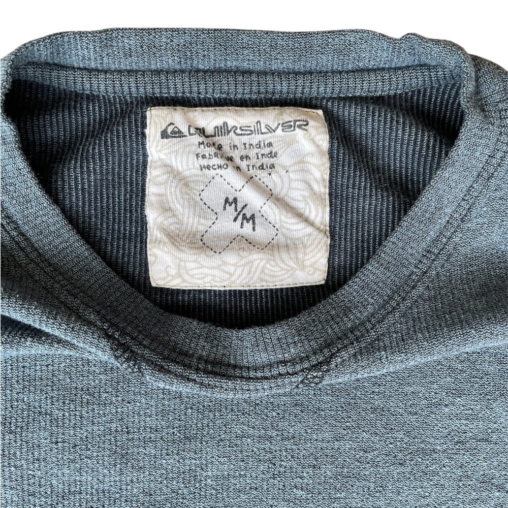 Quiksilver Blue Long Sleeve Tee View 3